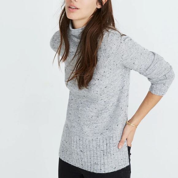 Madewell Donegal Inland Turtleneck Sweater in Coziest Yarn - Picture 7 of 10